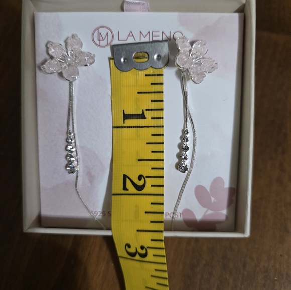 Le MENO Crystal Earrings - Picture 3 of 5
